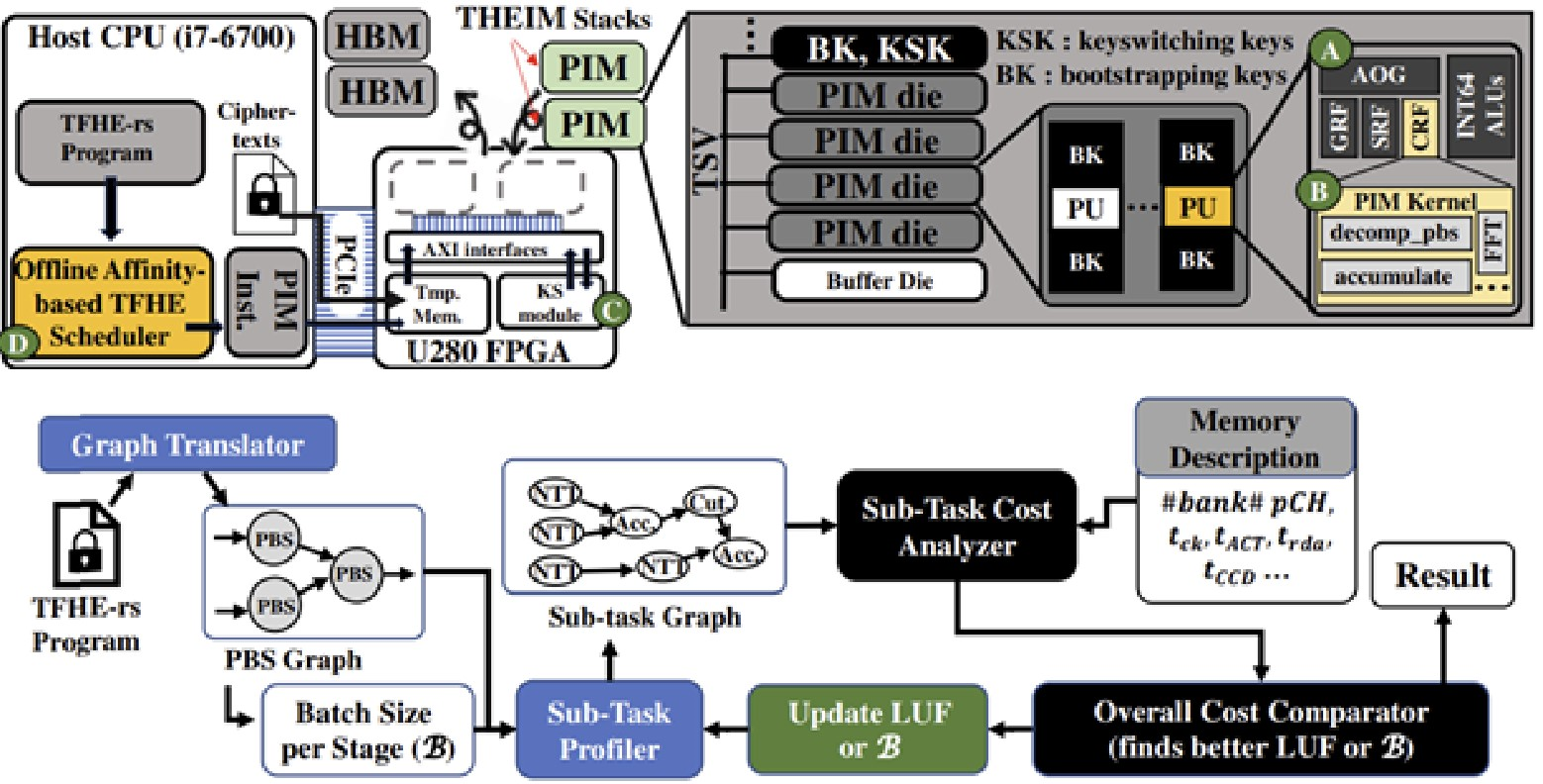 Affinity-based Optimizations for TFHE on Processing-in-DRAM